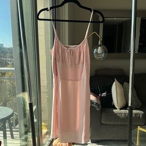 Pink Slip Dress